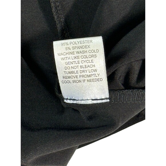 Nikki by Nikki Poulos Open Front Cardigan Stretch Long Sleeve Black Sz 3X - Picture 11 of 13